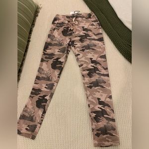 Soft Camo Pants w/ Mini Stars